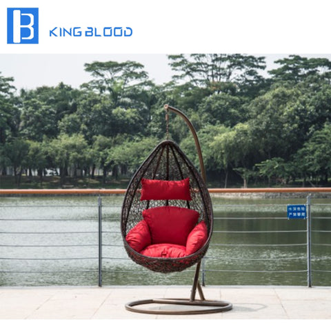 cheap price Outdoor patio egg swing hanging chair for garden